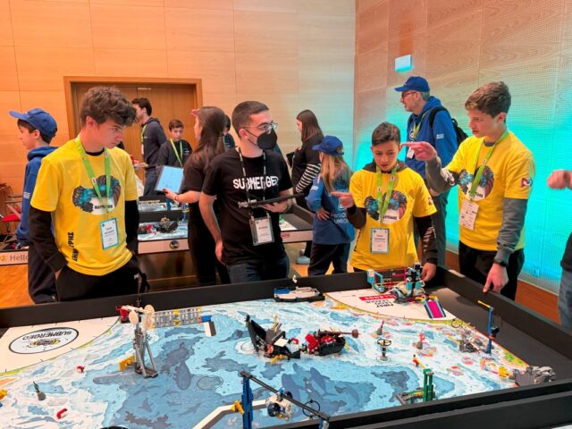 first lego league, fll submerged, αγωνιστική ρομποτική, roboμάθεια, robot game, innovation project, core values, ρομποτική για παιδιά