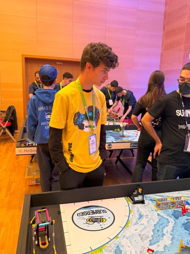 first lego league, fll submerged, αγωνιστική ρομποτική, roboμάθεια, robot game, innovation project, core values, ρομποτική για παιδιά