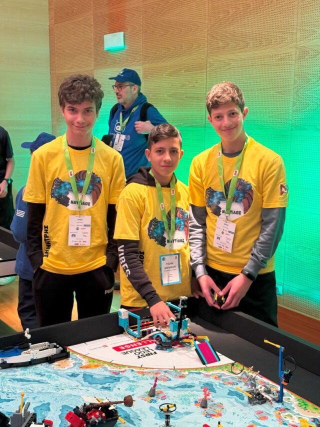 first lego league, fll submerged, αγωνιστική ρομποτική, roboμάθεια, robot game, innovation project, core values, ρομποτική για παιδιά
